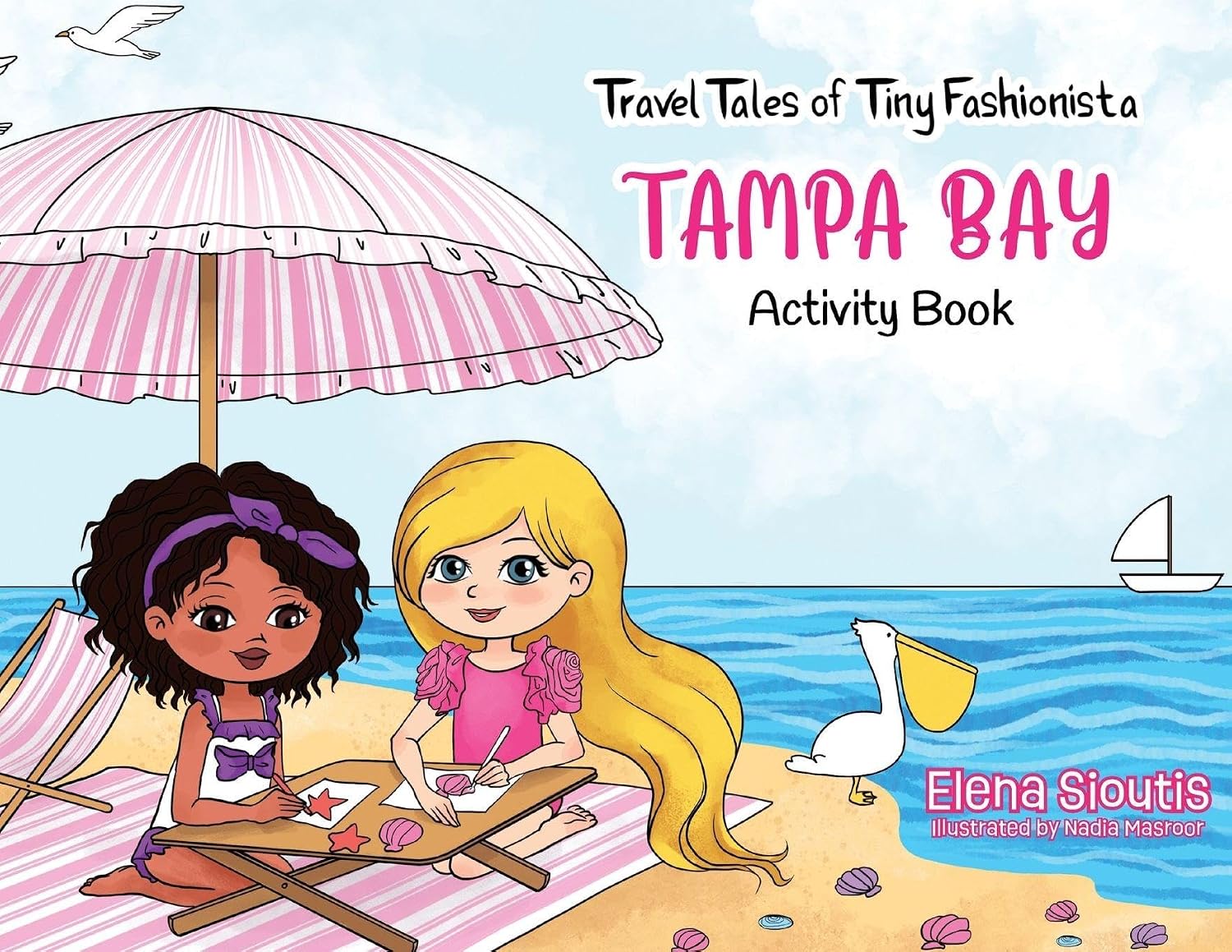 Travel Tales of Tiny Fashionista — Tampa Bay Activity Book cover